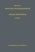 Cover: Anglia Pontificia - Subsidia I - Vandenhoeck & Ruprecht