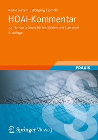 Abbildung von: HOAI-Kommentar - Vieweg+Teubner Verlag
