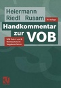 Cover: Handkommentar zur VOB - Vieweg+Teubner Verlag