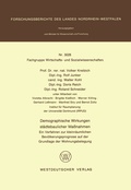 Cover: Demographische Wirkungen st&auml;dtebaulicher Ma&szlig;nahmen - VS Verlag f&uuml;r Sozialwissenschaften