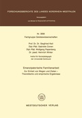 Cover: Emanzipatorische Familienarbeit - VS Verlag f&uuml;r Sozialwissenschaften