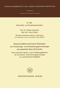 Cover: Wissenschaftlich-technische Mitarbeiter von Forschungs- und Entwicklungseinrichtungen als potentielle Spin-off-Gr&uuml;nder - VS Verlag f&uuml;r Sozialwissenschaften