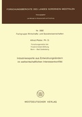 Cover: Industrieexporte aus Entwicklungsl&auml;ndern im weltwirtschaftlichen Interessenkonflikt - VS Verlag f&uuml;r Sozialwissenschaften