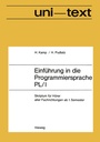 Cover: Einführung in die Programmiersprache PL/I - Vieweg+Teubner Verlag
