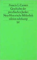Cover: Geschichte der preussischen Junker - Suhrkamp