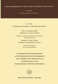 Cover: Landespersonalvertretungsgesetz und Bundespersonalvertretungsgesetz unter Aspekten der Mitbestimmung und Mitwirkung in den Krankenh&auml;usern Nordrhein-Westfalens - VS Verlag f&uuml;r Sozialwissenschaften