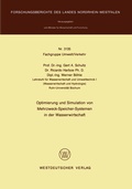 Cover: Optimierung und Simulation von Mehrzweck-Speicher-Systemen in der Wasserwirtschaft - VS Verlag f&uuml;r Sozialwissenschaften