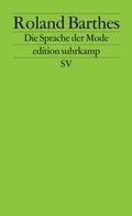 Cover: Die Sprache der Mode - Suhrkamp
