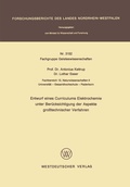 Cover: Entwurf eines Curriculums Elektrochemie unter Ber&uuml;cksichtigung der Aspekte gro&szlig;technischer Verfahren - VS Verlag f&uuml;r Sozialwissenschaften