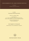 Cover: Der Vergleich im Zivilproze&szlig; - VS Verlag f&uuml;r Sozialwissenschaften