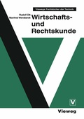 Cover: Wirtschafts- und Rechtskunde - Vieweg+Teubner Verlag