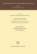 Cover: Grenzschichten in Gas-Teilchen-Str&ouml;mungen hinter Sto&szlig;wellen - VS Verlag f&uuml;r Sozialwissenschaften