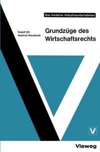 Abbildung von: Grundzüge des Wirtschaftsrechts - Vieweg+Teubner Verlag