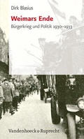 Cover: Weimars Ende - Vandenhoeck & Ruprecht