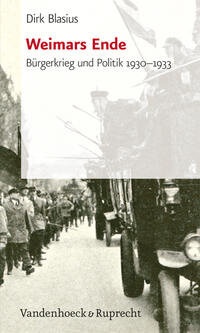 Enlarge image Cover: Weimars Ende - Vandenhoeck & Ruprecht