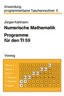 Cover: Numerische Mathematik - Vieweg+Teubner Verlag
