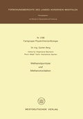 Cover: Methanolpyrolyse und Methanoloxidation - VS Verlag f&uuml;r Sozialwissenschaften