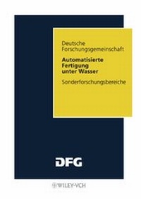 Enlarge image Cover: Automatisierte Fertigung unter Wasser - Wiley-VCH