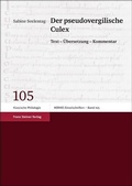 Cover: Der pseudovergilische Culex - Franz Steiner Verlag