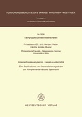 Cover: Interaktionsanalyse im Literaturunterricht - VS Verlag f&uuml;r Sozialwissenschaften