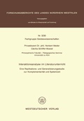 Cover: Interaktionsanalyse im Literaturunterricht - VS Verlag f&uuml;r Sozialwissenschaften