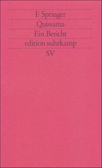 Enlarge image Cover: Quissama - Suhrkamp