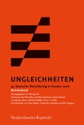 Cover: Ungleichheiten - Vandenhoeck & Ruprecht