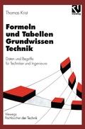 Cover: Formeln und Tabellen Grundwissen Technik - Vieweg+Teubner Verlag