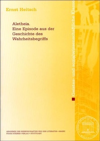 Enlarge image Cover: Aletheia - Franz Steiner Verlag