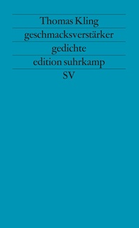 Enlarge image Cover: geschmacksverstärker - Suhrkamp
