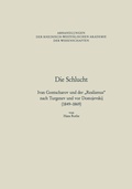 Cover: Die Schlucht - VS Verlag f&uuml;r Sozialwissenschaften