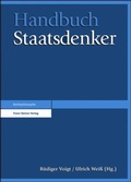 Cover: Handbuch Staatsdenker - Franz Steiner Verlag