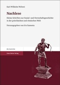 Cover: Nachlese - Franz Steiner Verlag