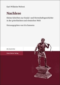 Enlarge image Cover: Nachlese - Franz Steiner Verlag