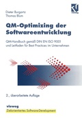 Cover: QM-Optimizing der Softwareentwicklung - Vieweg+Teubner Verlag