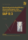 Cover: Betriebswirtschaftliche Anwendungen des integrierten Systems SAP R/3 - Vieweg+Teubner Verlag