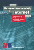 Cover: Unternehmenserfolg im Internet - Vieweg+Teubner Verlag