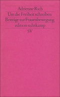 Cover: Um die Freiheit schreiben - Suhrkamp