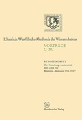 Cover: Zur Entstehung, Authentizit&auml;t und Kritik von Br&uuml;nings "Memoiren 1918-1934" - VS Verlag f&uuml;r Sozialwissenschaften