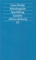 Cover: Siebenb&uuml;rgische Sprech&uuml;bung - Suhrkamp