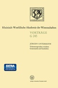 Cover: Tr&uuml;mmersprachen zwischen Grammatik und Geschichte - VS Verlag f&uuml;r Sozialwissenschaften