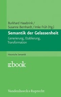 Cover: Semantik der Gelassenheit - Vandenhoeck & Ruprecht