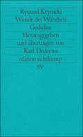 Cover: Wunde der Wahrheit - Suhrkamp