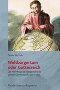 Cover: Weltb&uuml;rgertum oder Gottesreich - Vandenhoeck & Ruprecht