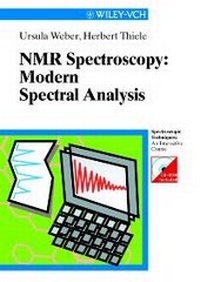 Abbildung von: NMR-Spectroscopy: Modern Spectral Analysis - Wiley-VCH