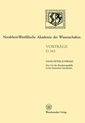 Cover: Der Ort der Bundesrepublik in der deutschen Geschichte - VS Verlag f&uuml;r Sozialwissenschaften