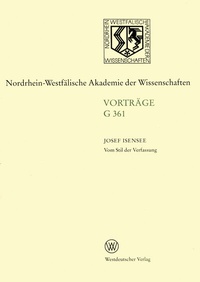 Enlarge image Cover: Vom Stil der Verfassung - VS Verlag für Sozialwissenschaften