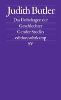 Cover: Das Unbehagen der Geschlechter - Suhrkamp