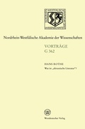 Cover: Was ist "altrussische Literatur"? - VS Verlag f&uuml;r Sozialwissenschaften