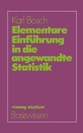 Cover: Elementare Einf&uuml;hrung in die angewandte Statistik - Vieweg+Teubner Verlag